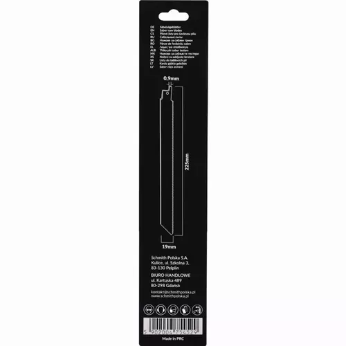 Brzeszczoty do piły szablastej BIM D6A+M42 225mm 2 Schmith
