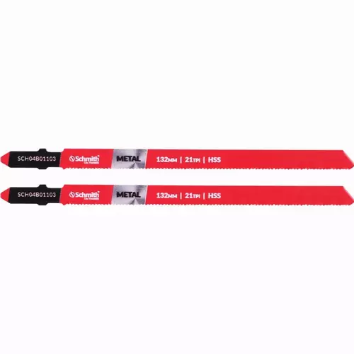 Brzeszczoty do wyrzynarki HSS M2 132mm 21TPI 2s