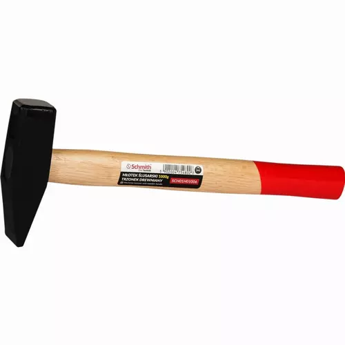 Młotek ślusarski 1000g trzonek drewniany marki Schmith SCH01H01006 1