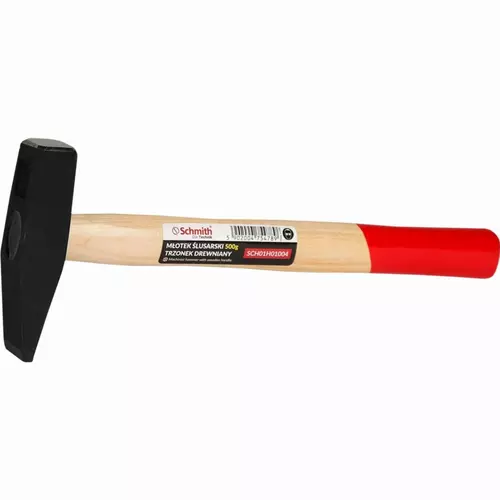 Młotek ślusarski 500g trzonek drewniany Schmith