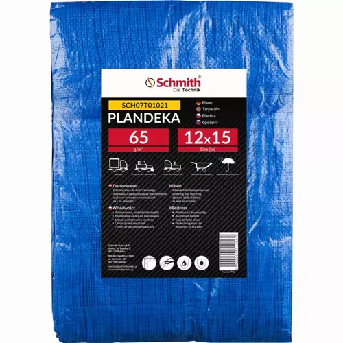 Plandeka 65g 12x15m