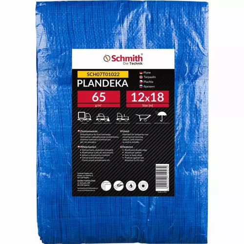 Plandeka 65g 12x18m