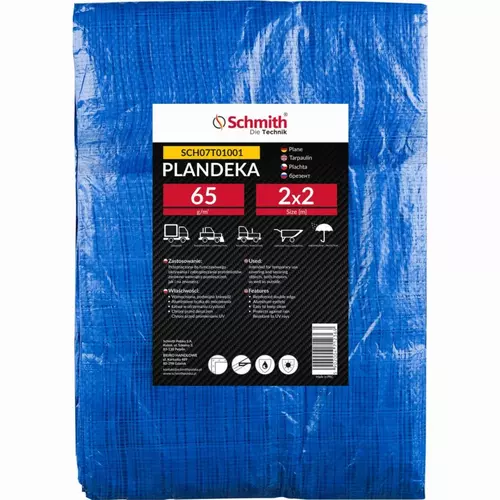 Plandeka 65g  2x2m