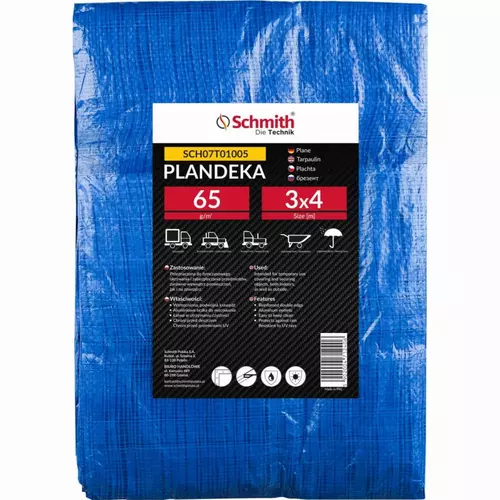 Plandeka 65g  3x4m