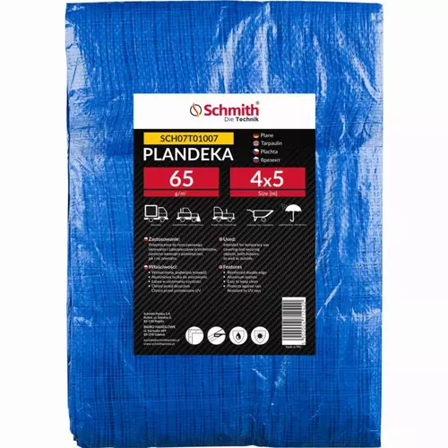 Plandeka 65g  4x5m
