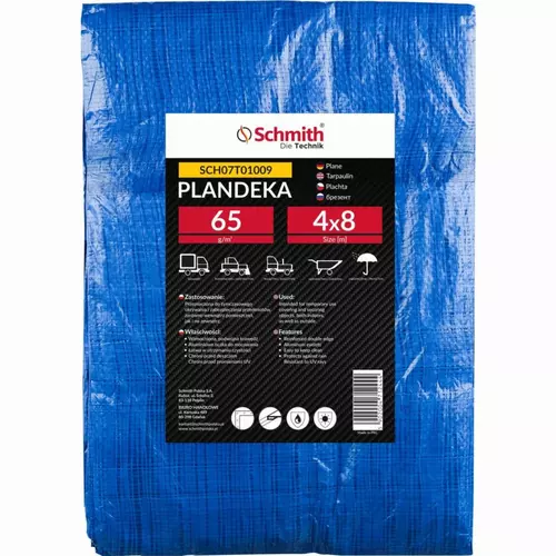 Plandeka 65g  4x8m