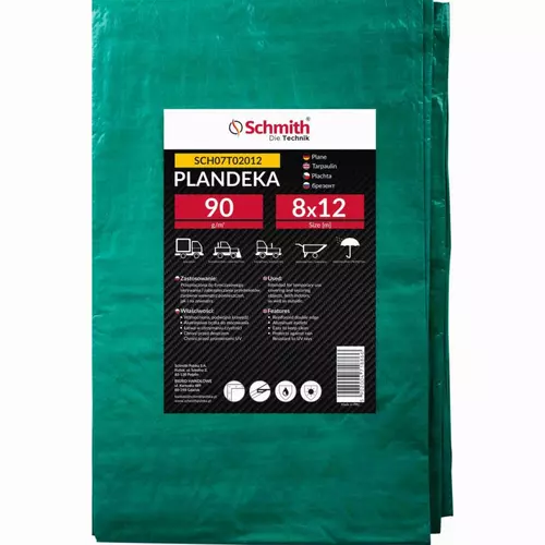 Plandeka 90g  8x12m