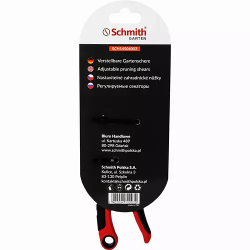 Sekator do zawiązków nastawny TPR 205mm SK5 marki Schmith SCH14S04003