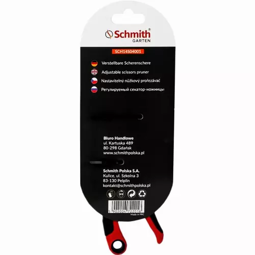 Sekator nożycowy nastawny TPR 205mm SK5 marki Schmith SCH14S04001 2