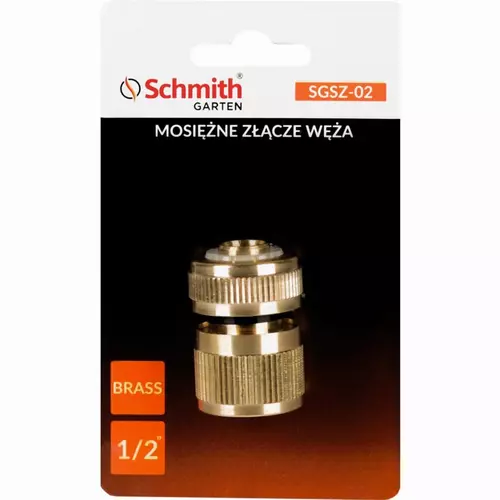 Szybkozłączka 1/2" bez stopu mosiężna marki Schmith SGSZ-02