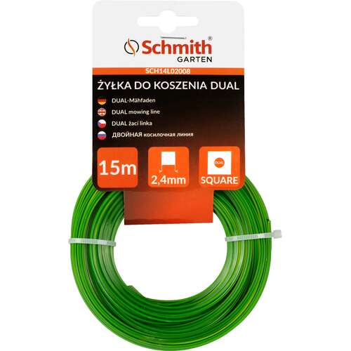 żyłka Dual kwadrat  2.4mmX15m Schmith