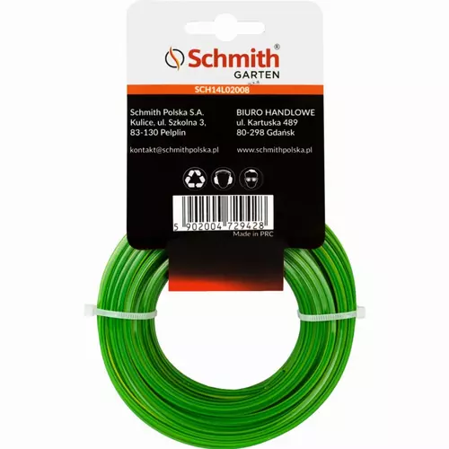 żyłka Dual kwadrat  2.4mmX15m marki Schmith