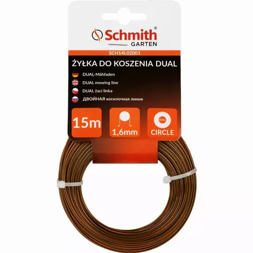 żyłka Dual okrągła 1.6mmX15m