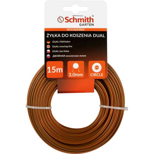 żyłka Dual okrągła 3.0mmX15m Schmith