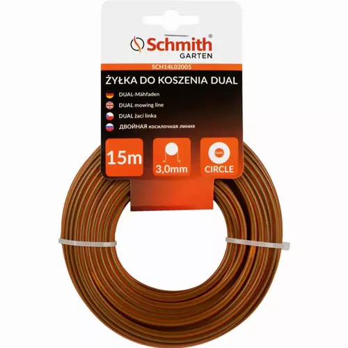 żyłka Dual okrągła 3.0mmX15m