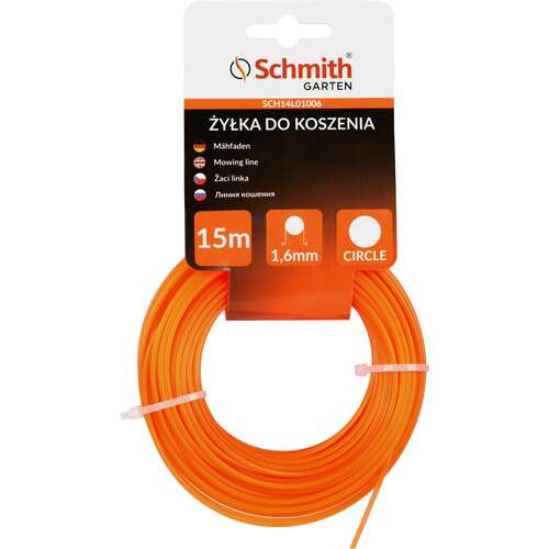 żyłka Okrągła 1.6mmX15m Schmith