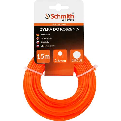 żyłka Okrągła 2.6mmX15m Schmith