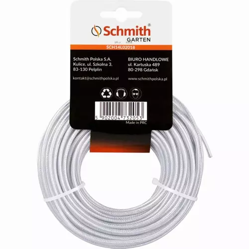 żyłka z drutem 3.0mmX15m marki Schmith