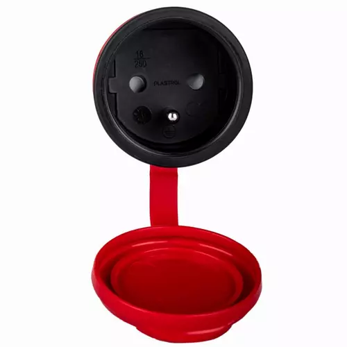 Gniazdo przenośne 2p+Z 16A 250V IP54 czarne marki Schmith SGP-11 1