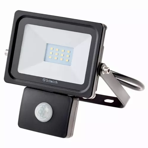 Naświetlacz LED 50W z czujnikiem ruchu czarny