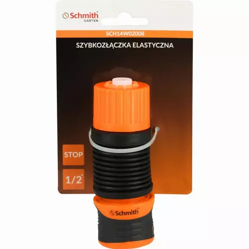 Szybkozłączka elastyczna 1/2"  ze stopem Schmith