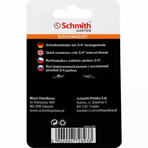 Szybkozłączka z gwintem wewnętrznym 3/4'' marki Schmith SCH14W02207