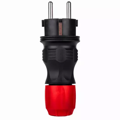Wtyczka przenośna 2p+Z 16A 250V IP54 czarna
