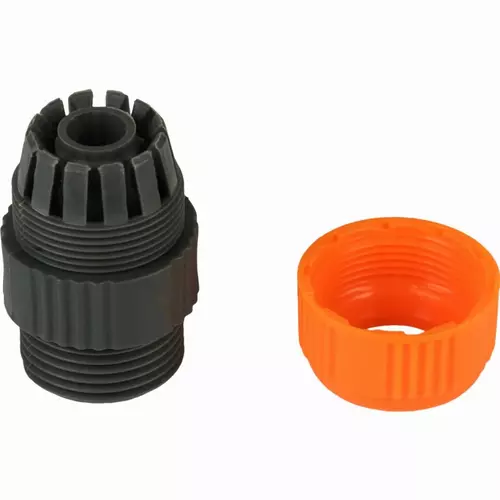 Złączka węża 1/2'' i 5/8'' z gwintem zew. 3/4" marki Schmith