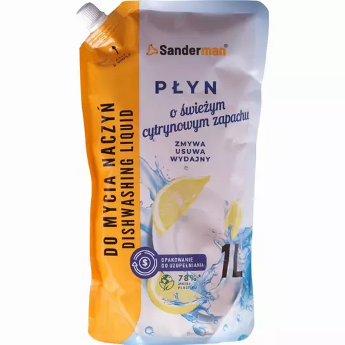 Płyn do mycia naczyń cytrynowy 1L
