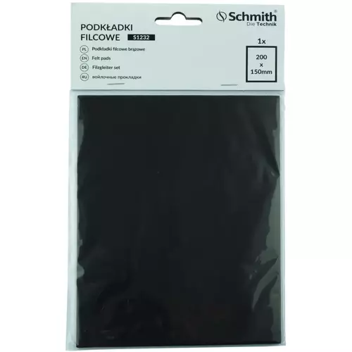 Podkładki filcowe brązowe