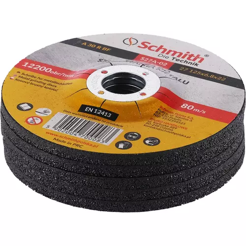 Tarcza do szlifowania metalu 125x6,8 marki Schmith