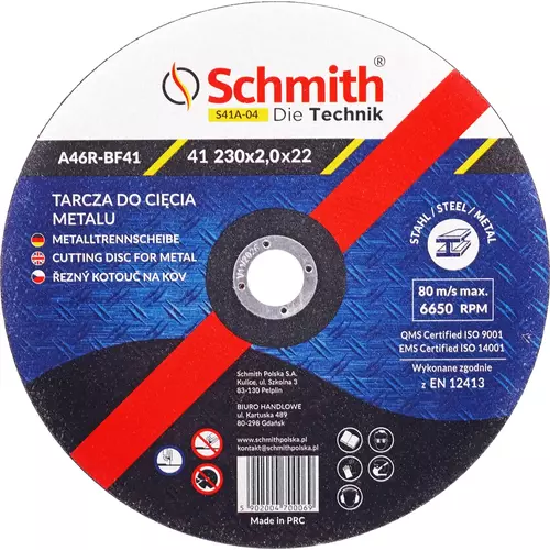 Tarcza do cięcia metalu 230x2,0