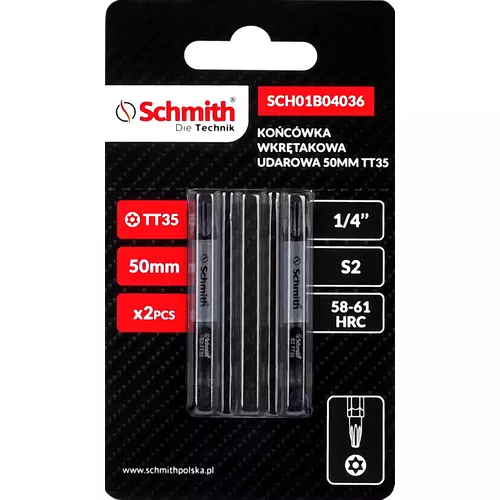 Bit udarowy Torx TT35 50mm 2SZT marki Schmith
