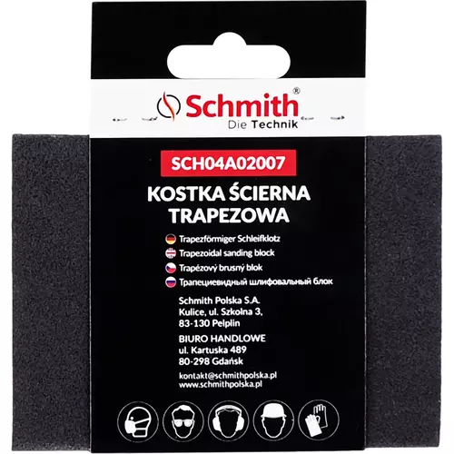 Kostka ścierna trapezowa 125x90x25 P180 marki Schmith SCH04A02007
