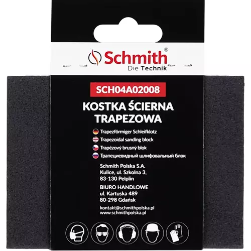 Kostka ścierna trapezowa 125x90x25 P220 marki Schmith SCH04A02008