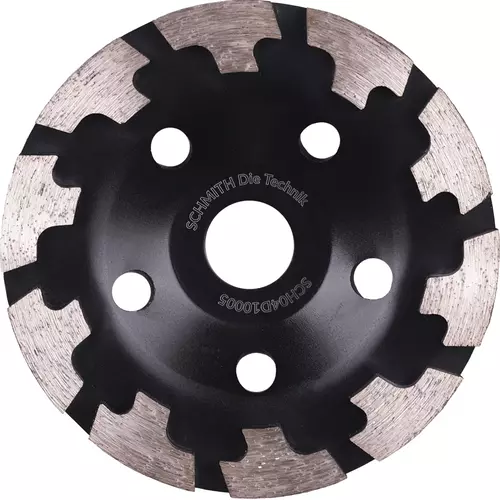 Tarcza diamentowa do szlifowania 125x22,23mm Turbo T