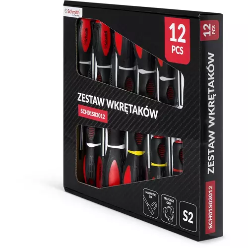 Zestaw wkrętaków 12 szt