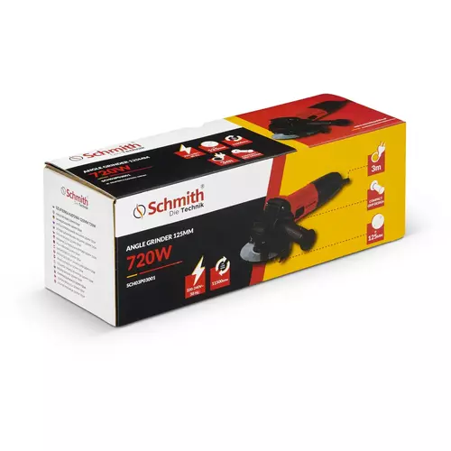 Szlifierka kątowa 125mm 720W marki Schmith SCH03P03001 4