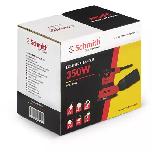 Szlifierka mimośrodowa 125mm 350W marki Schmith SCH03P06001 5