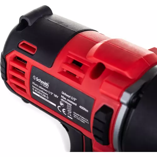 Klucz udarowy 1/2" 18V bezszczotkowy 400NM marki Schmith S-KUD12B-1 5