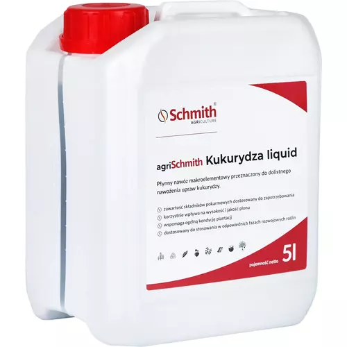 Płynny nawóz nalistny pod kukurydzę 5l Schmith