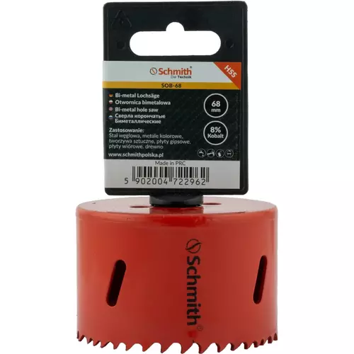 Otwornica Bimetalowa 68 mm marki Schmith SOB-68