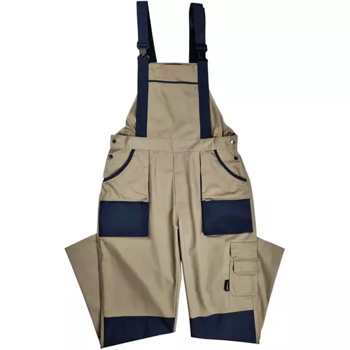 Ogrodniczki robocze beżowe XXXL