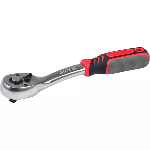 Grzechotka 1/4" CRV 72 zęby odgięta