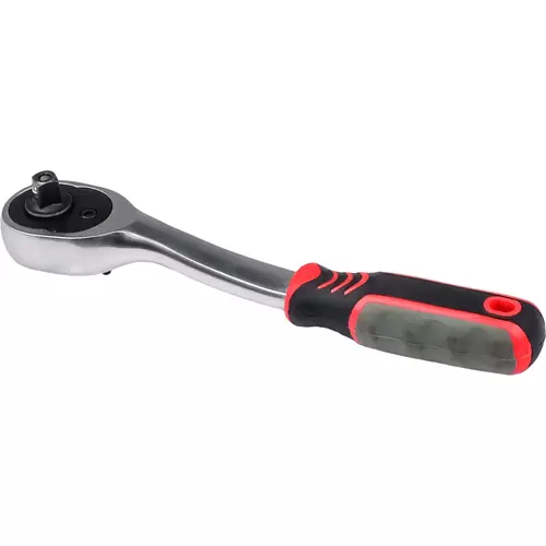Grzechotka 1/4" CRV 72 zęby odgięta Schmith