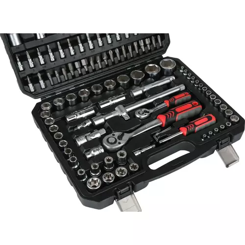 Zestaw narzędzi 1/4" 1/2" 110 szt marki Schmith