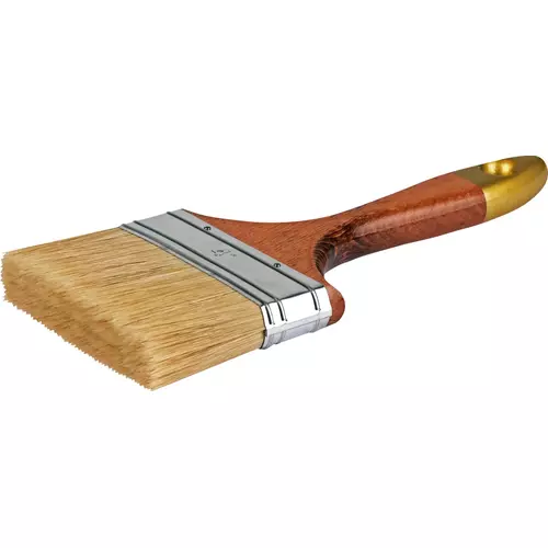 Pędzel angielski lakierowany 4"