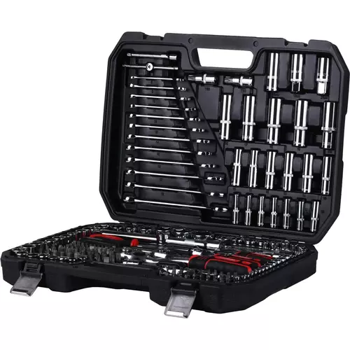 Komplet kluczy nasadowych 215 szt