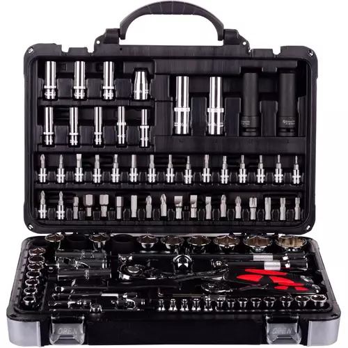 Komplet kluczy nasadowych 94 HI-TEK