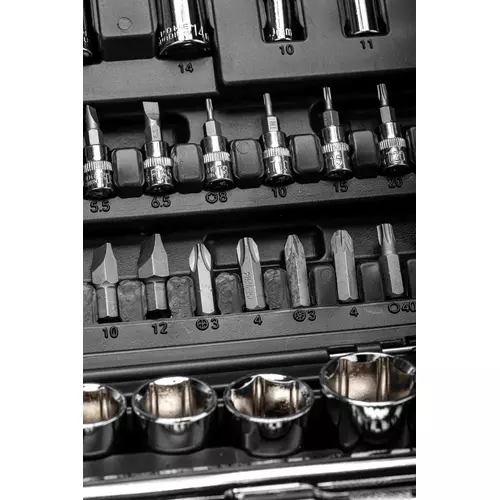 Komplet kluczy nasadowych 108 szt Schmith